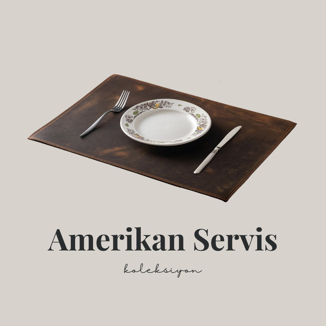 Amerikan Servis - Tabak Altı